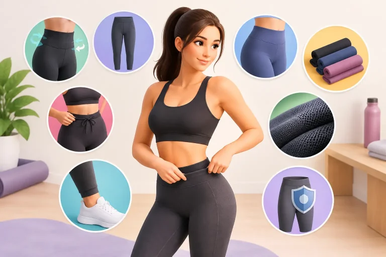 Miten estää legginsien valuminen? 8 keinoa